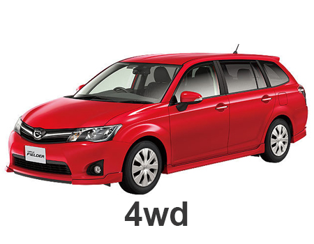 EVA автоковрики для Toyota Corolla Fielder (E164) 4WD 2012-2015 — e1604wd